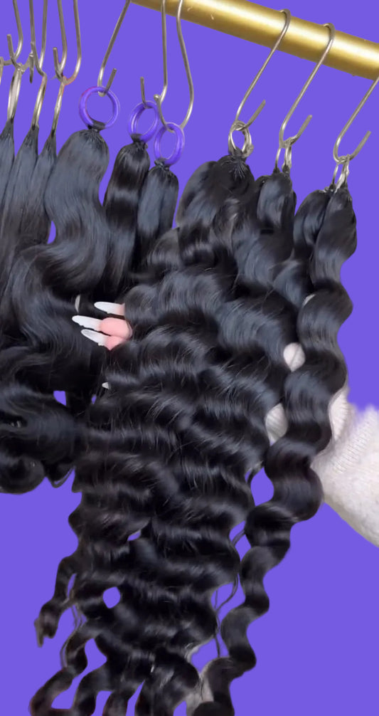 Feather Crochet Hair